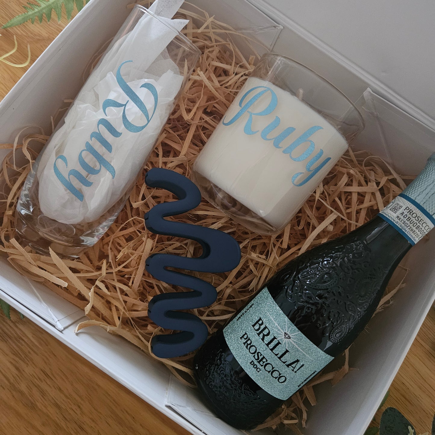 Bridesmaid Gift in Blue