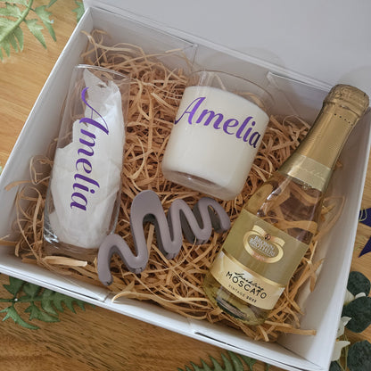 Bridesmaid Gift in Purple