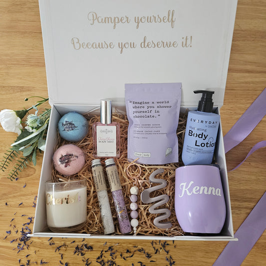 Love Purple Hamper