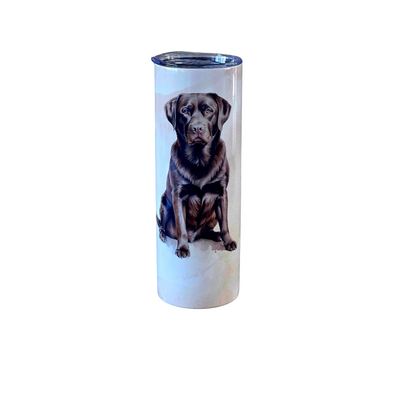 Chocolate Lab Insulated Tumbler 590ml